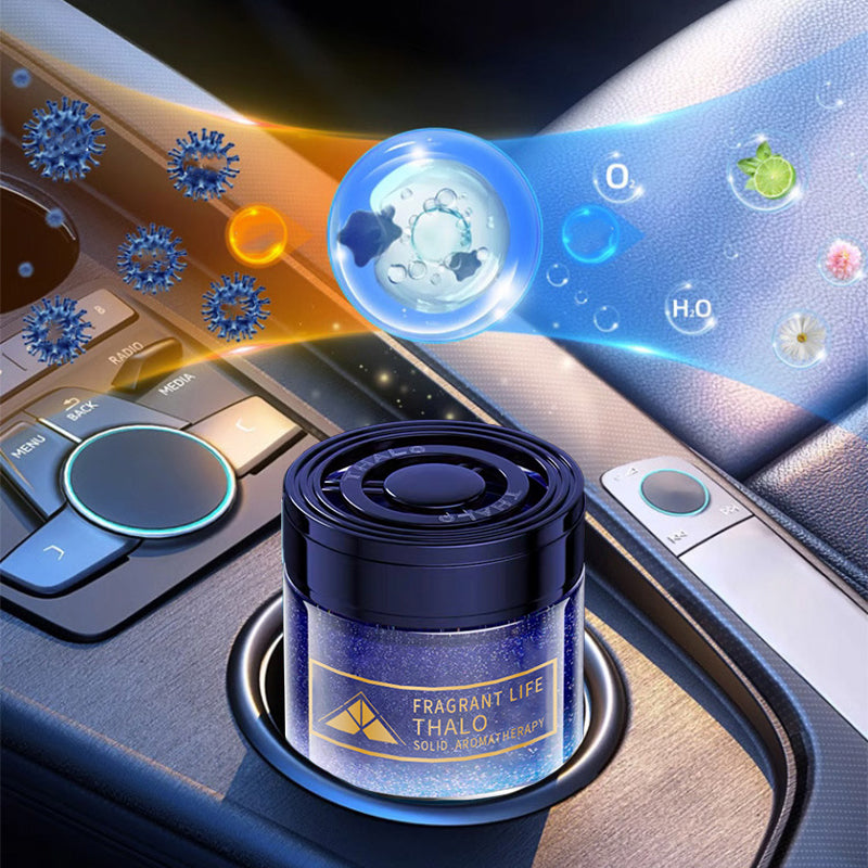 🚗💨 60-day long-lasting fragrance! Solid car air freshener