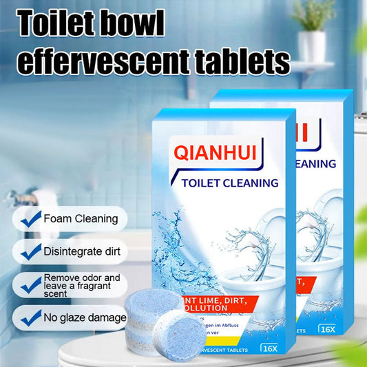 💥Buy 2 Get 1 Free🔥Lemon Scent Toilet Bowl Cleaner Tablets
