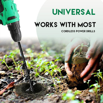 🌱 LIMITED-TIME 50% OFF! ⏱️ Garden Planting Drill Auger – Quick Digging, Heavy-Duty Steel, Multi-Use Tool 🛠️