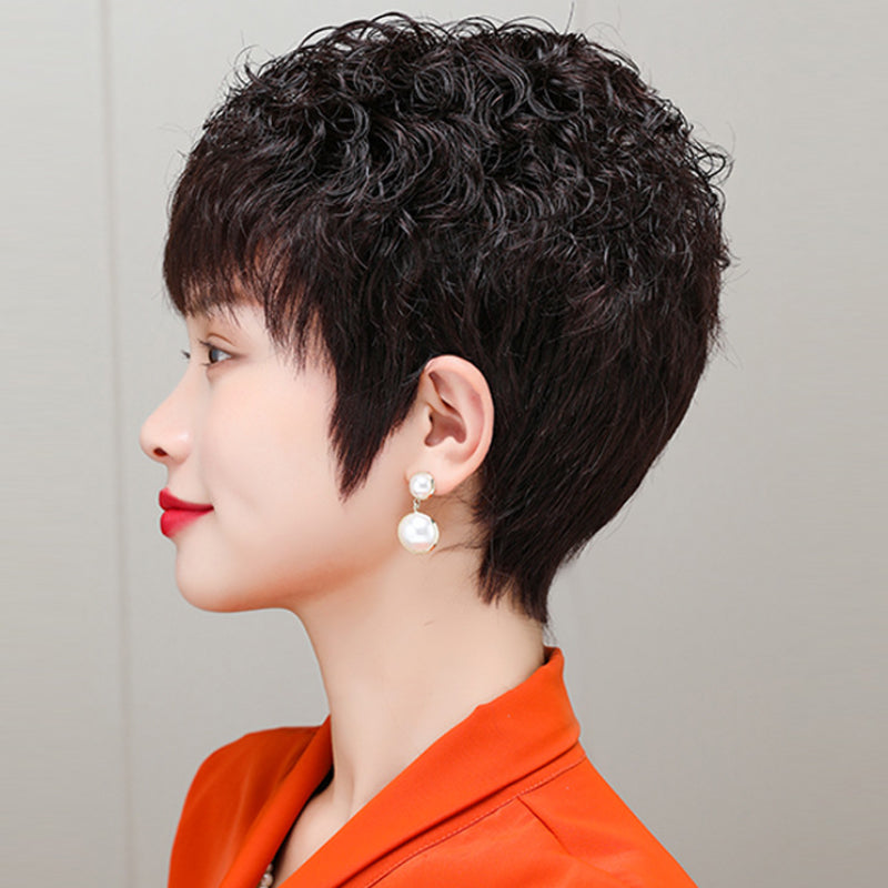 🔥The secret to staying young🔥Elegant Breathable Fluffy Wig Head Covers