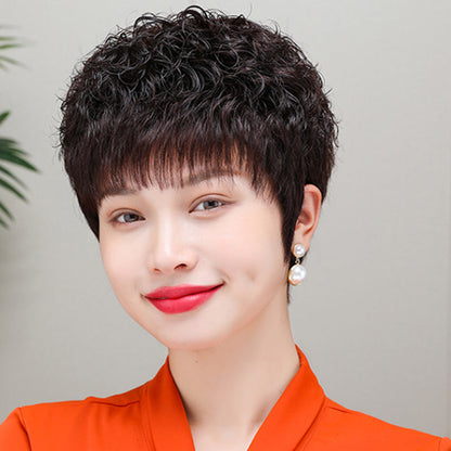 🔥The secret to staying young🔥Elegant Breathable Fluffy Wig Head Covers