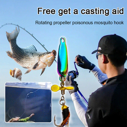 ✨ Fishing Propeller Sequins Lures – Catch More Fish On Every Trip! ✨