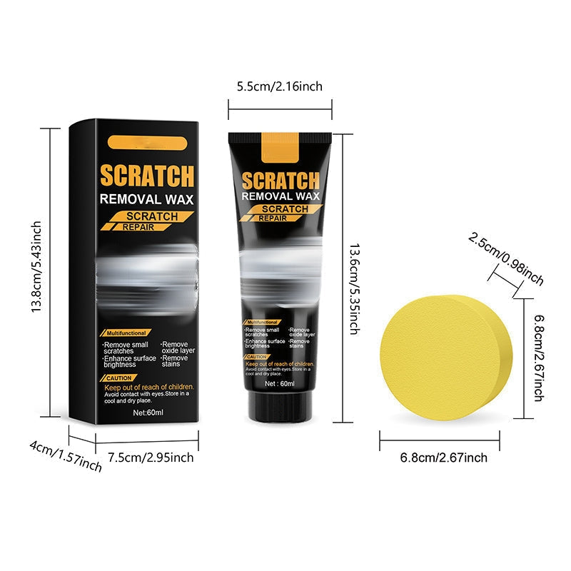 🔥2026 Hot Sale🔥Automotive Effective Scratch Repair & Care Wax
