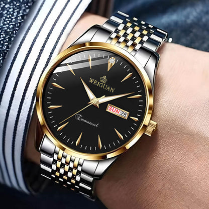 💼✨ 10ATM Water Resistance + Luminous Dial! 24/7 Confidence on the Wrist for the Professional Gentleman ⌚
