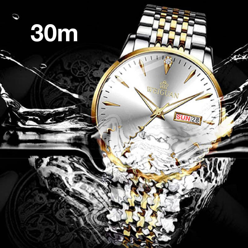 💼✨ 10ATM Water Resistance + Luminous Dial! 24/7 Confidence on the Wrist for the Professional Gentleman ⌚