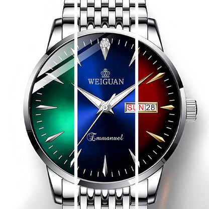 💼✨ 10ATM Water Resistance + Luminous Dial! 24/7 Confidence on the Wrist for the Professional Gentleman ⌚