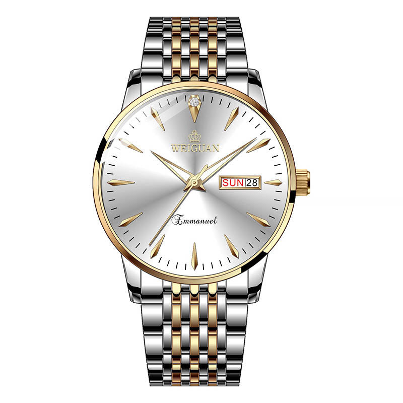 💼✨ 10ATM Water Resistance + Luminous Dial! 24/7 Confidence on the Wrist for the Professional Gentleman ⌚