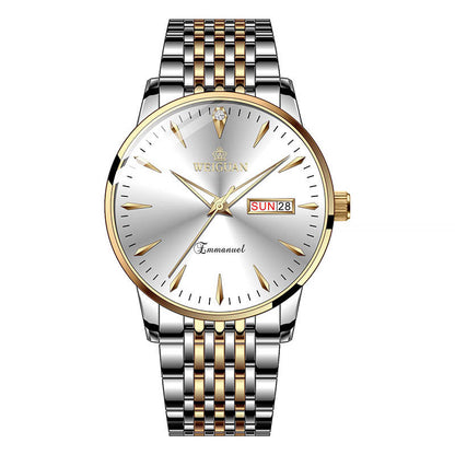 💼✨ 10ATM Water Resistance + Luminous Dial! 24/7 Confidence on the Wrist for the Professional Gentleman ⌚