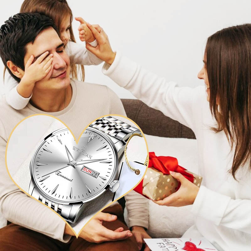 💼✨ 10ATM Water Resistance + Luminous Dial! 24/7 Confidence on the Wrist for the Professional Gentleman ⌚