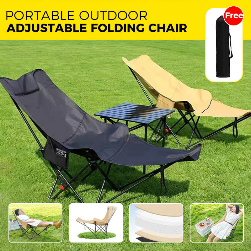 Portable Outdoor Adjustable Folding Chair