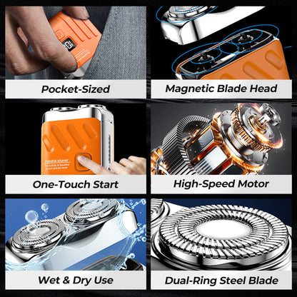 ⚡50% OFF⚡Electric Pocket Shaver for Men - Powerful and Efficient, Essential for Personal Grooming!