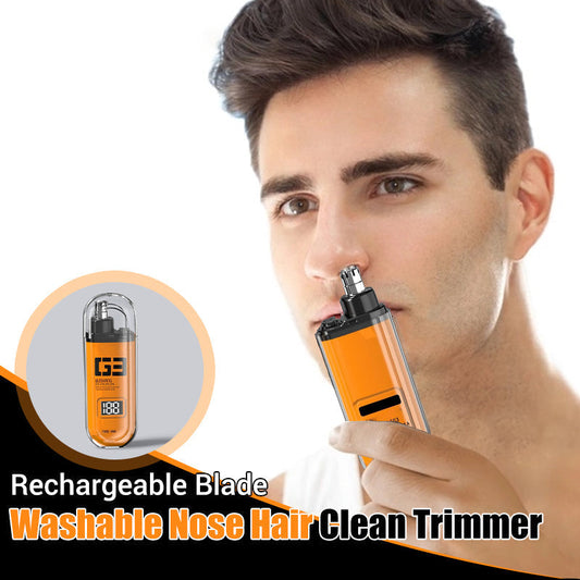 ✨ Rechargeable Nose Hair Trimmer—Hygienic, Safe, and Durable! ✨