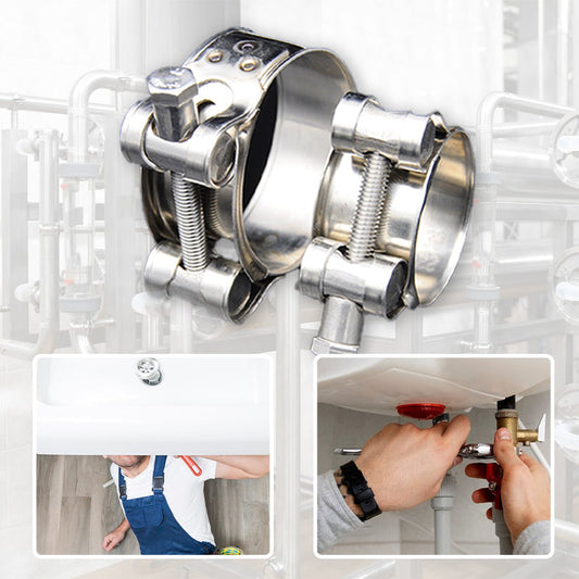 🔧⚙️ Stainless Steel T-Bolt Clamps! 30 Second Seal No Leak, Lifetime Rust Resistant💪