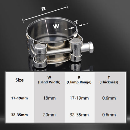 🔧⚙️ Stainless Steel T-Bolt Clamps! 30 Second Seal No Leak, Lifetime Rust Resistant💪