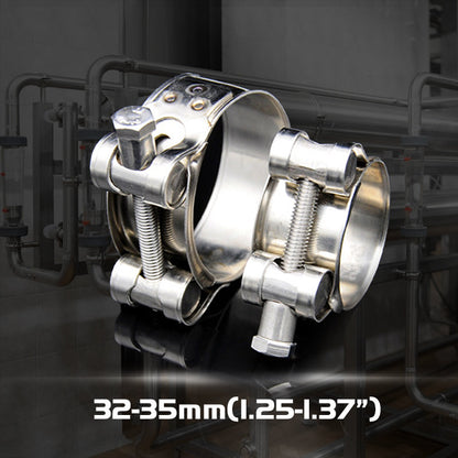 🔧⚙️ Stainless Steel T-Bolt Clamps! 30 Second Seal No Leak, Lifetime Rust Resistant💪