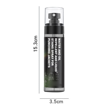 Water And Oil Repellent And Liquid Stains Spray For Punching Jackets