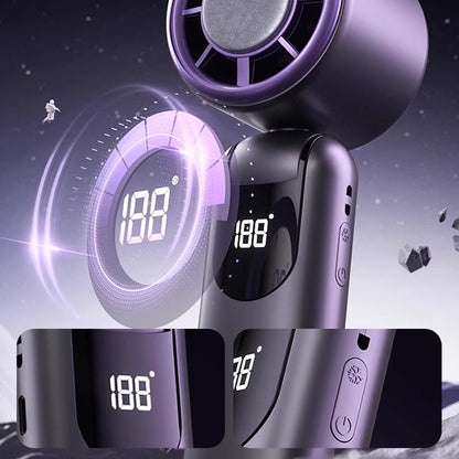 🌞🔥 Hot enough to melt? ❄️✨ Portable Rechargeable Semiconductor Cooling Fan