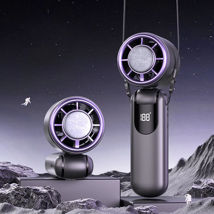 🌞🔥 Hot enough to melt? ❄️✨ Portable Rechargeable Semiconductor Cooling Fan