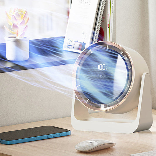 🌬️ LIMITED-TIME 50% OFF! ✨ Portable USB Desk Fan – Ultra Quiet, Strong Wind, Rechargeable 💨