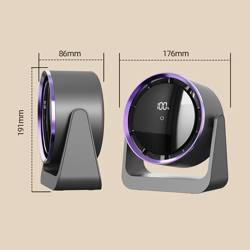 🌬️ LIMITED-TIME 50% OFF! ✨ Portable USB Desk Fan – Ultra Quiet, Strong Wind, Rechargeable 💨