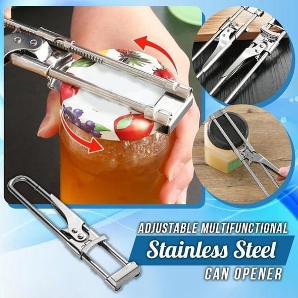 🎁Adjustable Multifunctional Stainless Steel Can Opener