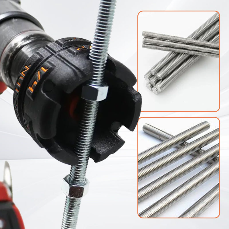 🔧⚡Nut Zipper Drill Attachment! 3 seconds to remove bolts × 5 times more efficient!