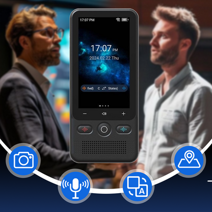 💎 50% OFF! 💎 2-in-1 Portable Translation Device – Real-Time Voice & Camera Translation in 138 Languages, Offline Mode & 1400mAh Battery 🌍✈️