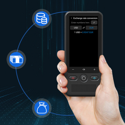 💎 50% OFF! 💎 2-in-1 Portable Translation Device – Real-Time Voice & Camera Translation in 138 Languages, Offline Mode & 1400mAh Battery 🌍✈️