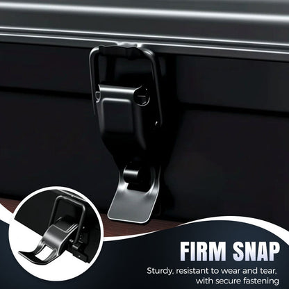 Heavy-Duty Metal Toolbox with Handle