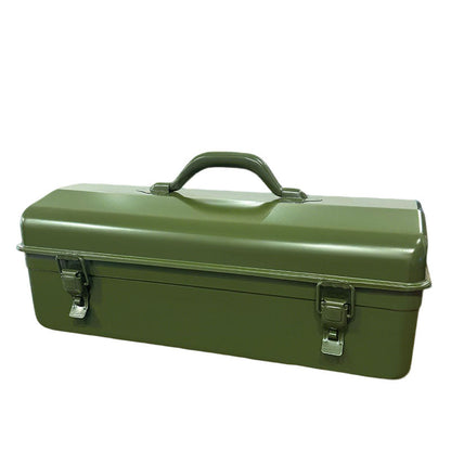 Heavy-Duty Metal Toolbox with Handle