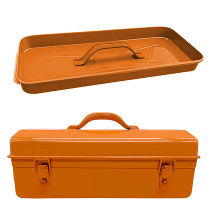 Heavy-Duty Metal Toolbox with Handle