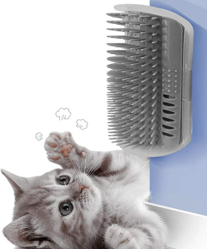 Cat Self Groomer Cats Wall Corner Massage Cat Comb Brush Rubs The Face With A Tickling Comb Pet Grooming Supply