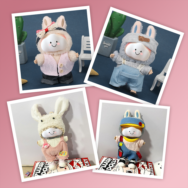 Cute Clothes & Accessory for Labubu Doll