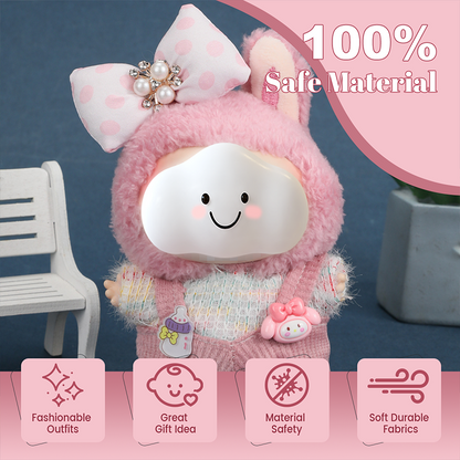 Cute Clothes & Accessory for Labubu Doll