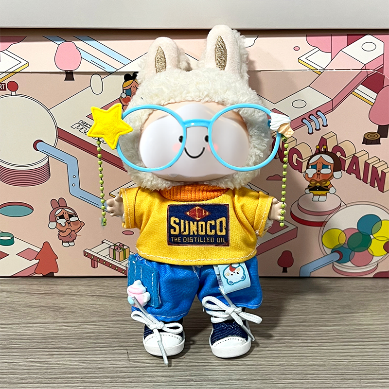 Cute Clothes & Accessory for Labubu Doll