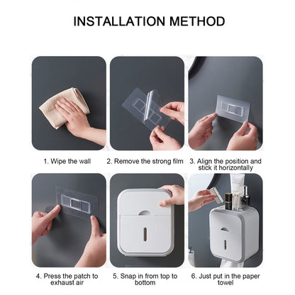 🔥Last Day Sale 50%🔥Punch-free Toilet Paper Holder Box