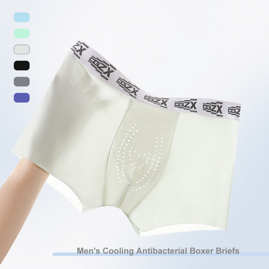 Men's Cooling Antibacterial Boxer Briefs