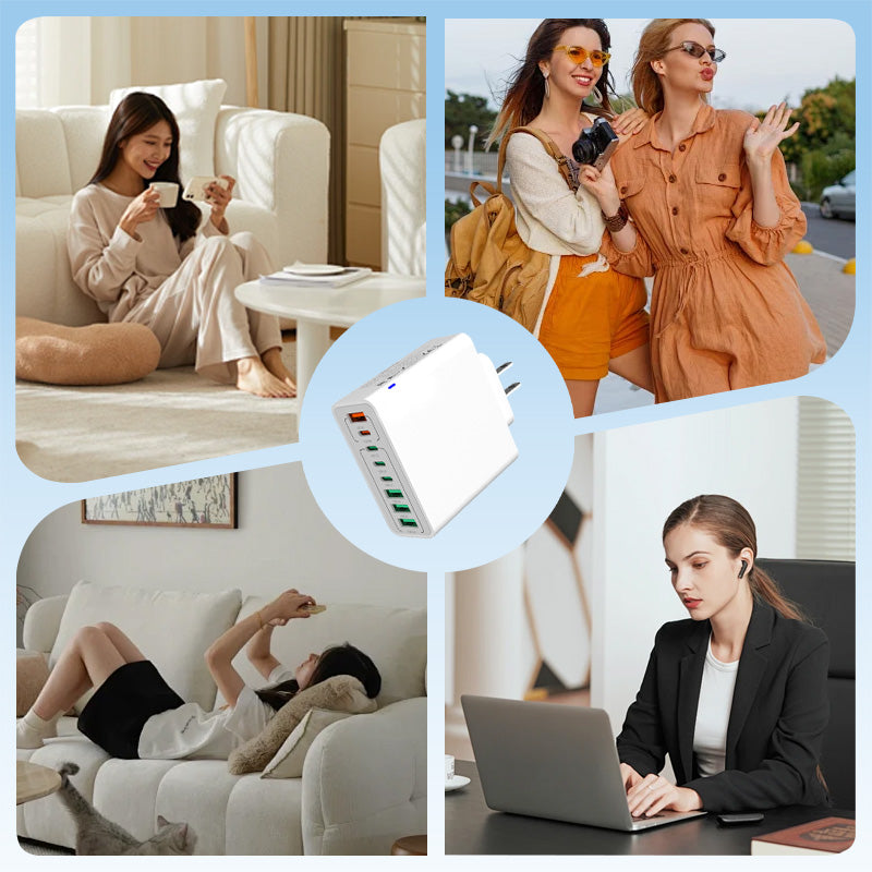 ⚡🔋Multi-Port 150W Fast Charging Phone Charger