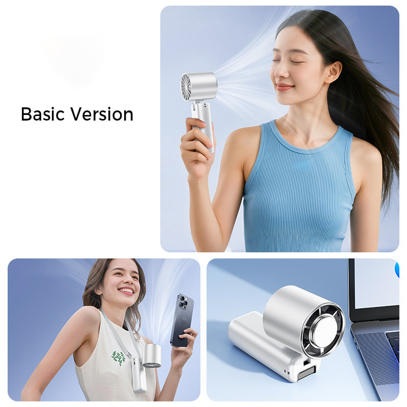 🌞Summer Hot Price Only Today: 50% off!!!🔥Portable Handheld & Foldable Silent Cooling Fan