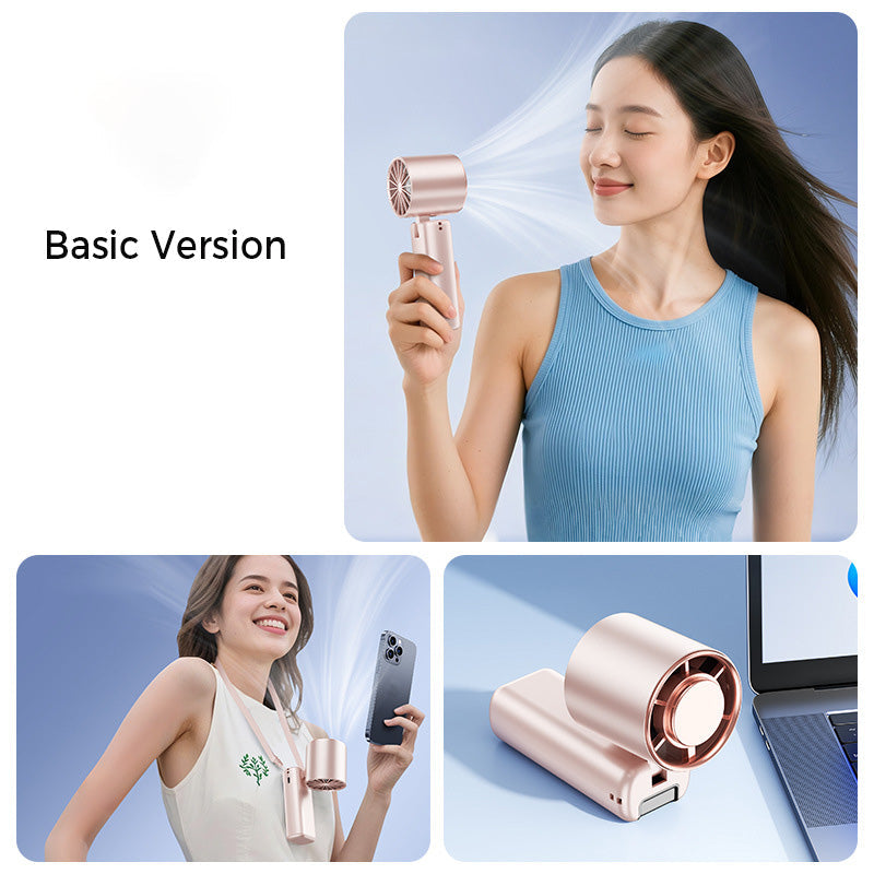 🌞Summer Hot Price Only Today: 50% off!!!🔥Portable Handheld & Foldable Silent Cooling Fan