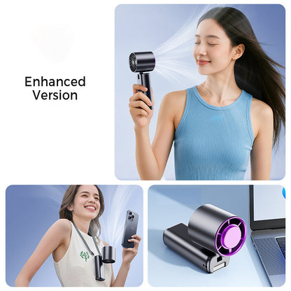 🌞Summer Hot Price Only Today: 50% off!!!🔥Portable Handheld & Foldable Silent Cooling Fan