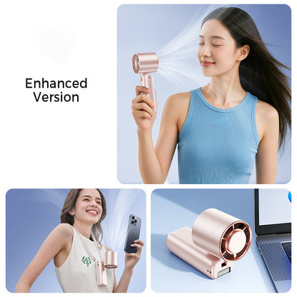 🌞Summer Hot Price Only Today: 50% off!!!🔥Portable Handheld & Foldable Silent Cooling Fan