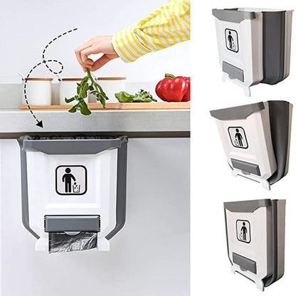 🔥Foldable Kitchen Cabinet Trash Can