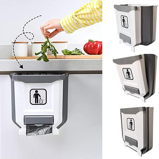🔥Foldable Kitchen Cabinet Trash Can