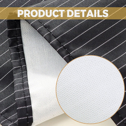 Cross-Back Waterproof Apron with Detachable Hand Towel