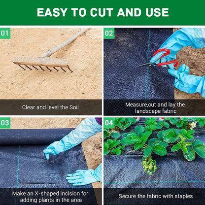 🔥Last day to enjoy a 50% discount—high-end woven weed barrier
