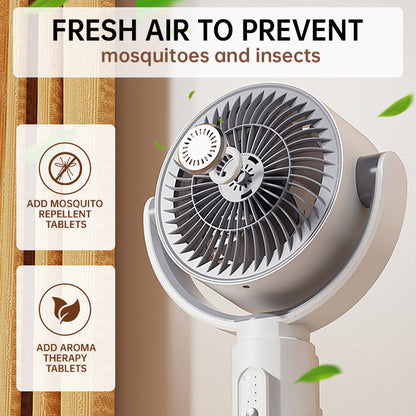 🥳2026 HOT SALE🥳💞50K+ SOLD!❄️🌀 50% OFF! USB Quiet Floor Fan – 5 speeds, 90° oscillation, under 36dB. Perfect for bedroom or office. 🌬️✅