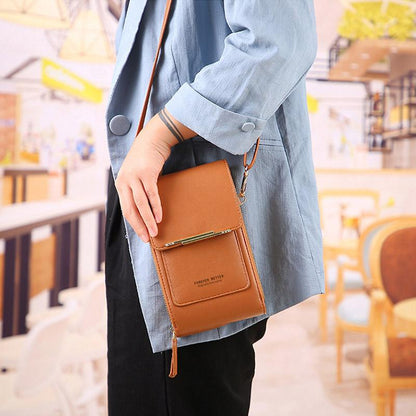 👜 50% OFF NOW! 📱 Women's Touch Screen Messenger Bag – Smart Phone Charging, Anti-Theft & Water-Resistant ✨