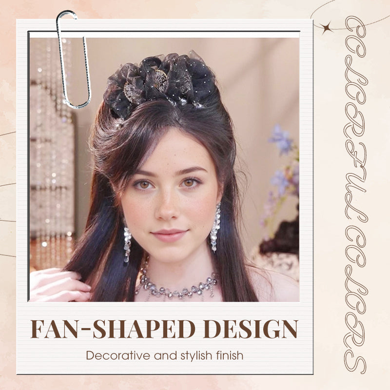 Fan Tassel Hair Claw Clip