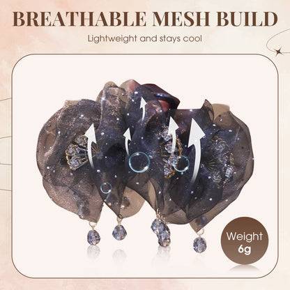 Fan Tassel Hair Claw Clip